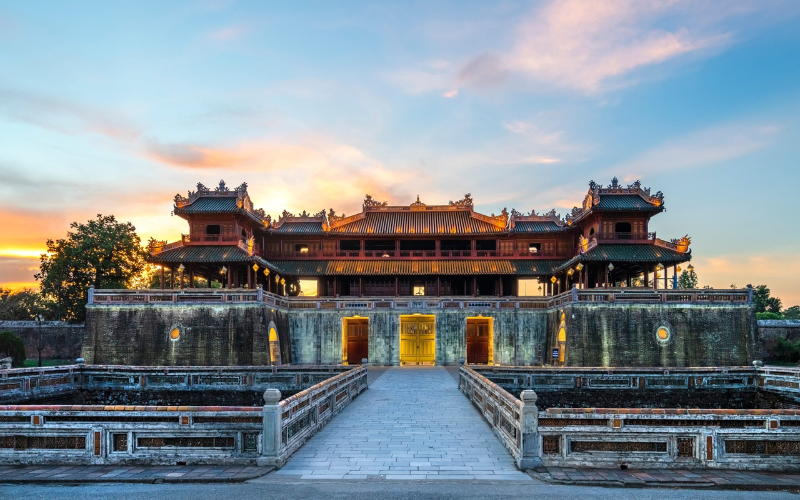 Hue preserves royal tombs, imperial citadel, and authentic Vietnamese culinary heritage.